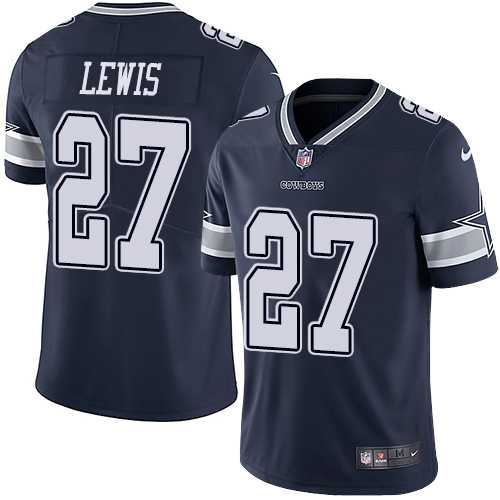 Youth Nike Dallas Cowboys #27 Jourdan Lewis Navy Blue Team Color Stitched NFL Vapor Untouchable Limited Jersey