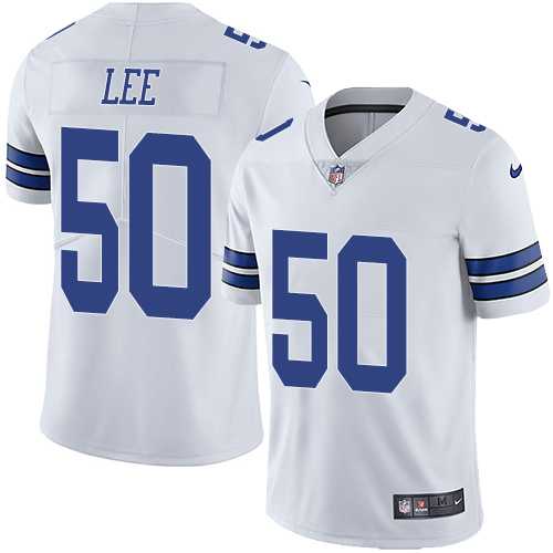 Youth Nike Dallas Cowboys #50 Sean Lee White Stitched NFL Vapor Untouchable Limited Jersey