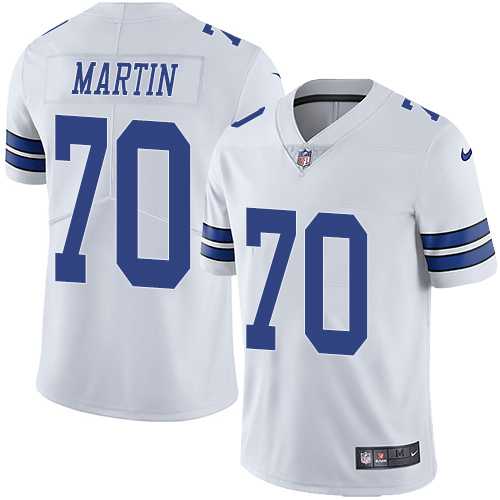 Youth Nike Dallas Cowboys #70 Zack Martin White Stitched NFL Vapor Untouchable Limited Jersey