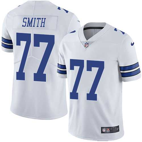 Youth Nike Dallas Cowboys #77 Tyron Smith White Stitched NFL Vapor Untouchable Limited Jersey