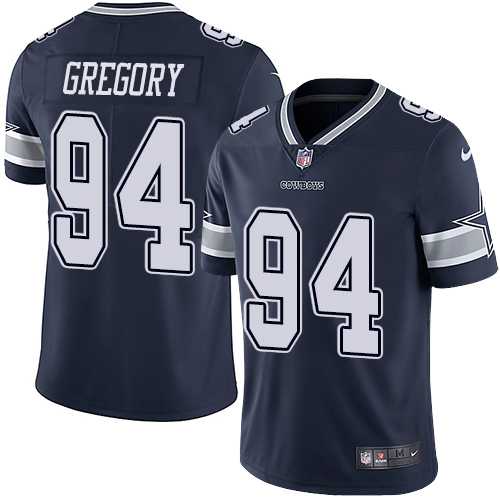 Youth Nike Dallas Cowboys #94 Randy Gregory Navy Blue Team Color Stitched NFL Vapor Untouchable Limited Jersey