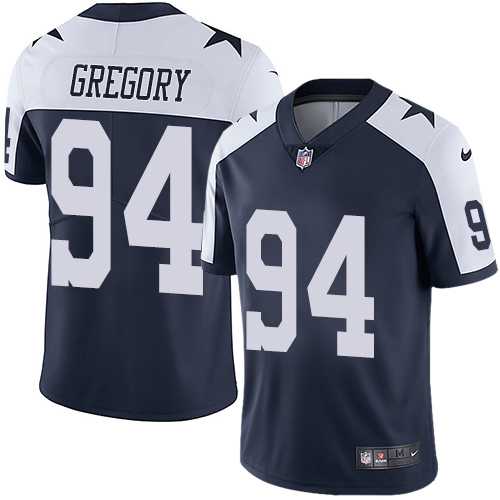 Youth Nike Dallas Cowboys #94 Randy Gregory Navy Blue Thanksgiving Stitched NFL Vapor Untouchable Limited Throwback Jersey Youth Nike Dallas Cowboys #94 Randy Gregory Navy Blue Thanksgiving Stitched NFL Vapor Untouchable Limited Throwback Jersey