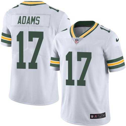 Youth Nike Green Bay Packers #17 Davante Adams White Stitched NFL Vapor Untouchable Limited Jersey Youth Nike Green Bay Packers #17 Davante Adams White Stitched NFL Vapor Untouchable Limited Jersey