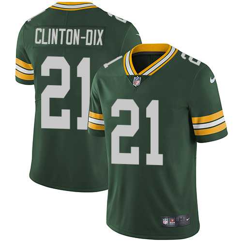 Youth Nike Green Bay Packers #21 Ha Ha Clinton-Dix Green Team Color Stitched NFL Vapor Untouchable Limited Jersey