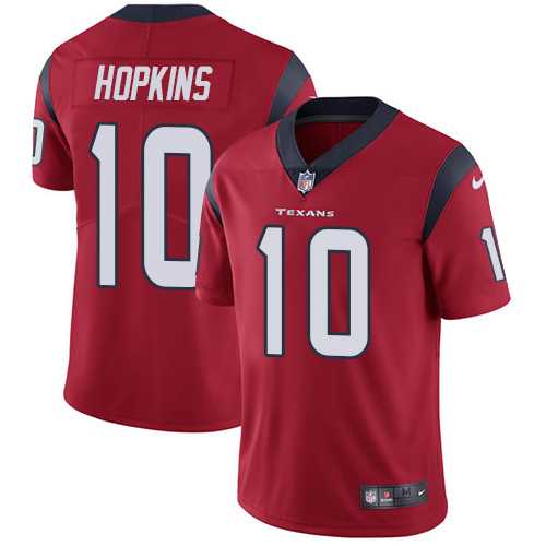 Youth Nike Houston Texans #10 DeAndre Hopkins Red Alternate Stitched NFL Vapor Untouchable Limited Jersey