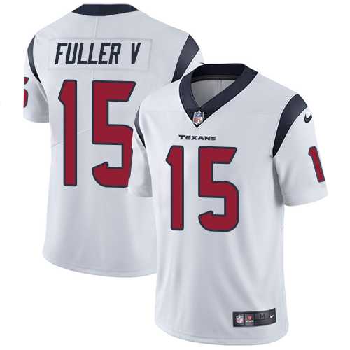 Youth Nike Houston Texans #15 Will Fuller V White Stitched NFL Vapor Untouchable Limited Jersey