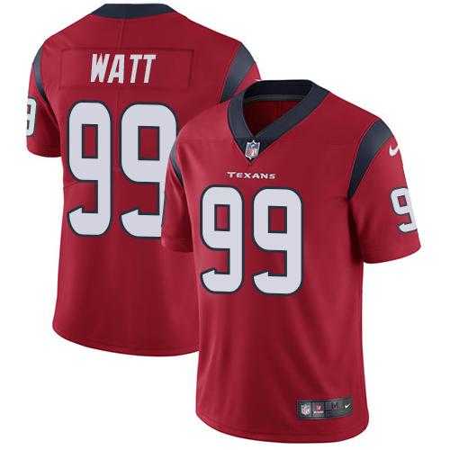 Youth Nike Houston Texans #99 J.J. Watt Red Alternate Stitched NFL Vapor Untouchable Limited Jersey