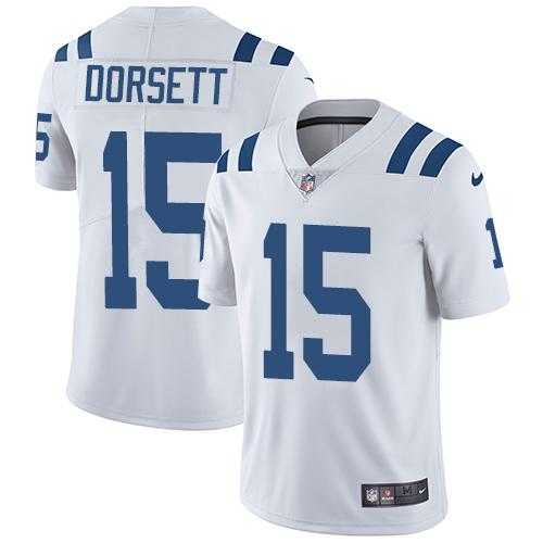 Youth Nike Indianapolis Colts #15 Phillip Dorsett White Stitched NFL Vapor Untouchable Limited Jersey Youth Nike Indianapolis Colts #15 Phillip Dorsett White Stitched NFL Vapor Untouchable Limited Jersey