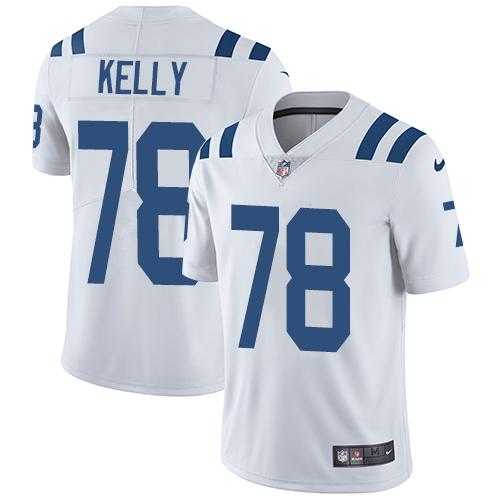 Youth Nike Indianapolis Colts #78 Ryan Kelly White Stitched NFL Vapor Untouchable Limited Jersey
