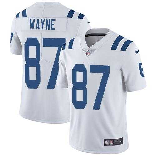 Youth Nike Indianapolis Colts #87 Reggie Wayne White Stitched NFL Vapor Untouchable Limited Jersey