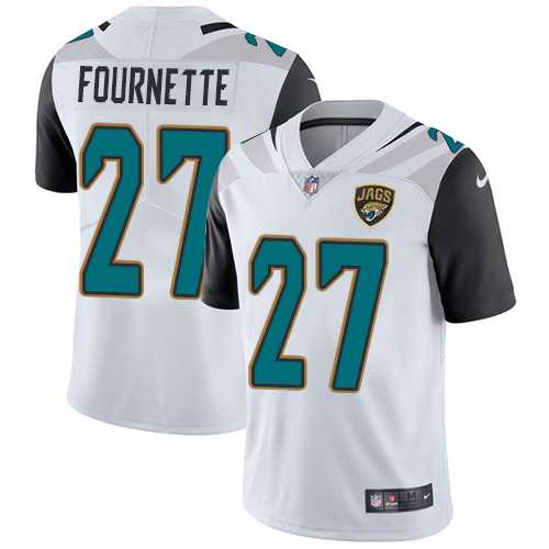 Youth Nike Jacksonville Jaguars #27 Leonard Fournette White Stitched NFL Vapor Untouchable Limited Jersey
