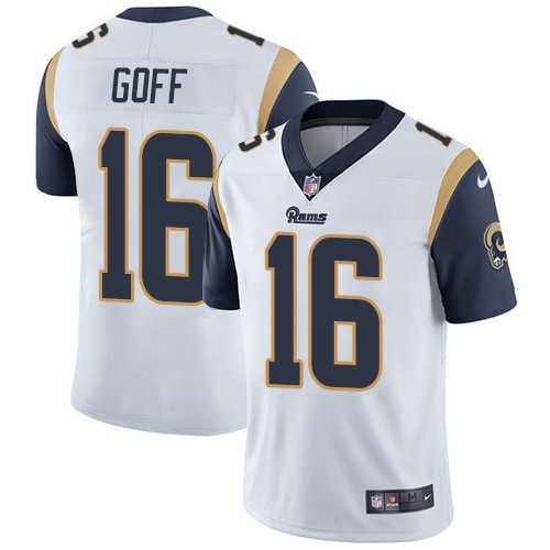 Youth Nike Los Angeles Rams #16 Jared Goff White Stitched NFL Vapor Untouchable Limited Jersey Youth Nike Los Angeles Rams #16 Jared Goff White Stitched NFL Vapor Untouchable Limited Jersey