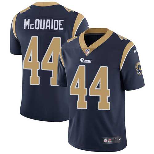 Youth Nike Los Angeles Rams #44 Jacob McQuaide Navy Blue Team Color Stitched NFL Vapor Untouchable Limited Jersey