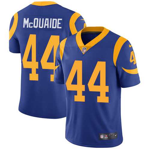 Youth Nike Los Angeles Rams #44 Jacob McQuaide Royal Blue Alternate Stitched NFL Vapor Untouchable Limited Jersey Youth Nike Los Angeles Rams #44 Jacob McQuaide Royal Blue Alternate Stitched NFL Vapor Untouchable Limited Jersey