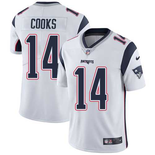 Youth Nike New England Patriots #14 Brandin Cooks White Stitched NFL Vapor Untouchable Limited Jersey Youth Nike New England Patriots #14 Brandin Cooks White Stitched NFL Vapor Untouchable Limited Jersey