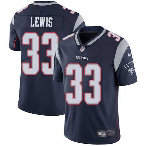 Youth Nike New England Patriots #33 Dion Lewis Navy Blue Team Color Stitched NFL Vapor Untouchable Limited Jersey