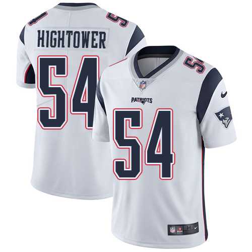 Youth Nike New England Patriots #54 Dont'a Hightower White Stitched NFL Vapor Untouchable Limited Jersey Youth Nike New England Patriots #54 Dont'a Hightower White Stitched NFL Vapor Untouchable Limited Jersey