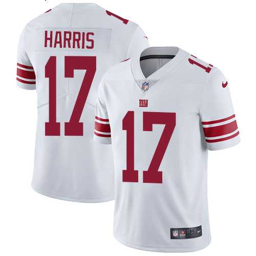 Youth Nike New York Giants #17 Dwayne Harris White Stitched NFL Vapor Untouchable Limited Jersey