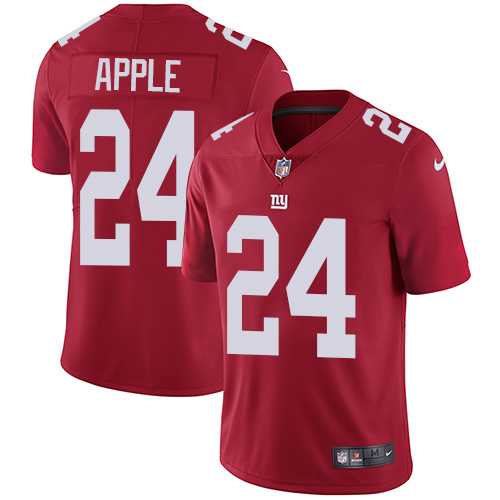 Youth Nike New York Giants #24 Eli Apple Red Alternate Stitched NFL Vapor Untouchable Limited Jersey