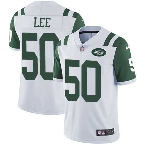Youth Nike New York Jets #50 Darron Lee White Stitched NFL Vapor Untouchable Limited Jersey