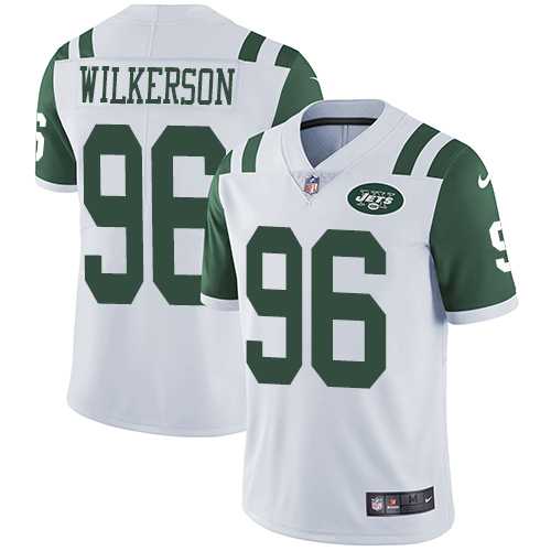 Youth Nike New York Jets #96 Muhammad Wilkerson White Stitched NFL Vapor Untouchable Limited Jersey