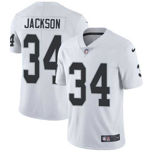 Youth Nike Oakland Raiders #34 Bo Jackson White Stitched NFL Vapor Untouchable Limited Jersey Youth Nike Oakland Raiders #34 Bo Jackson White Stitched NFL Vapor Untouchable Limited Jersey