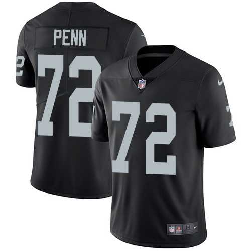 Youth Nike Oakland Raiders #72 Donald Penn Black Team Color Stitched NFL Vapor Untouchable Limited Jersey Youth Nike Oakland Raiders #72 Donald Penn Black Team Color Stitched NFL Vapor Untouchable Limited Jersey