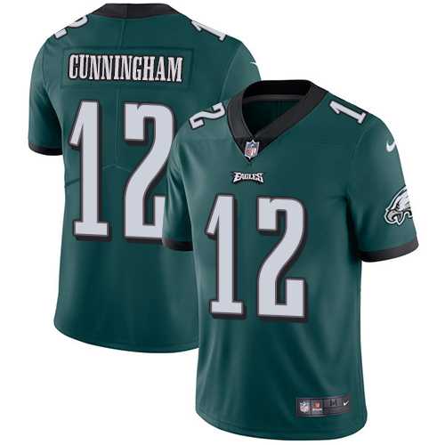 Youth Nike Philadelphia Eagles #12 Randall Cunningham Midnight Green Team Color Youth Stitched NFL Vapor Untouchable Limited Jersey Youth Nike Philadelphia Eagles #12 Randall Cunningham Midnight Green Team Color Youth Stitched NFL Vapor Untouchable Limited Jersey