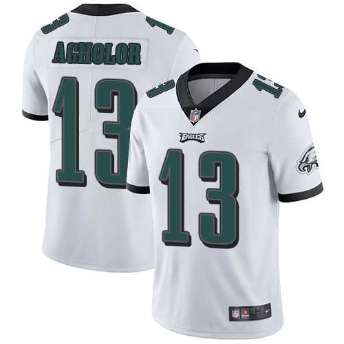 Youth Nike Philadelphia Eagles #13 Nelson Agholor White Youth Stitched NFL Vapor Untouchable Limited Jersey