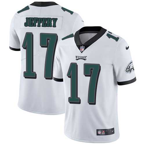 Youth Nike Philadelphia Eagles #17 Alshon Jeffery White Youth Stitched NFL Vapor Untouchable Limited Jersey