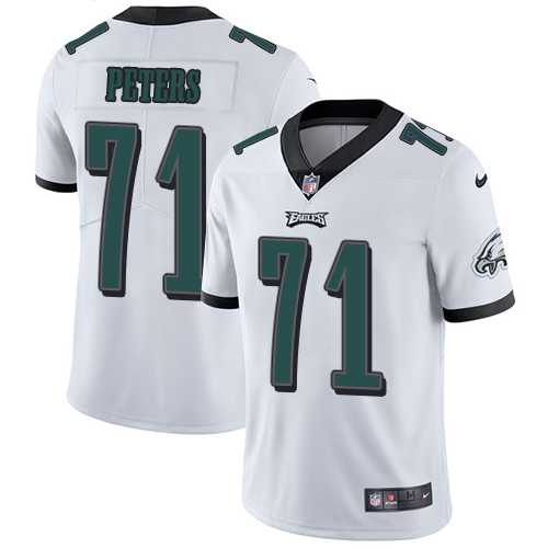 Youth Nike Philadelphia Eagles #71 Jason Peters White Youth Stitched NFL Vapor Untouchable Limited Jersey
