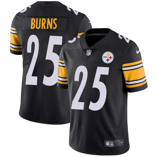 Youth Nike Pittsburgh Steelers #25 Artie Burns Black Team Color Stitched NFL Vapor Untouchable Limited Jersey