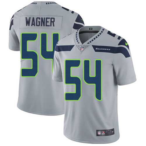 Youth Nike Seattle Seahawks #54 Bobby Wagner Grey Alternate Stitched NFL Vapor Untouchable Limited Jersey