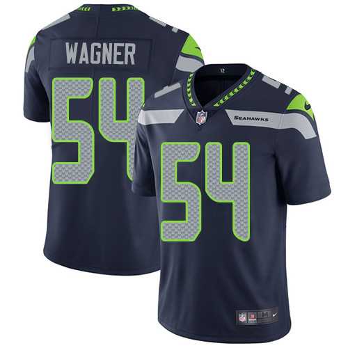 Youth Nike Seattle Seahawks #54 Bobby Wagner Steel Blue Team Color Stitched NFL Vapor Untouchable Limited Jersey