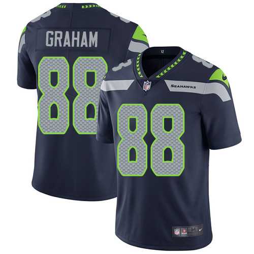 Youth Nike Seattle Seahawks #88 Jimmy Graham Steel Blue Team Color Stitched NFL Vapor Untouchable Limited Jersey