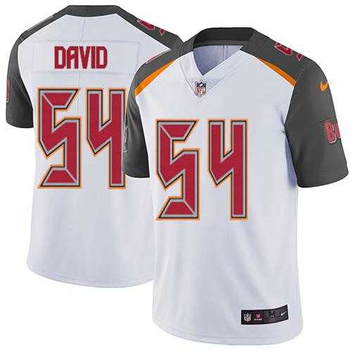 Youth Nike Tampa Bay Buccaneers #54 Lavonte David White Stitched NFL Vapor Untouchable Limited Jersey