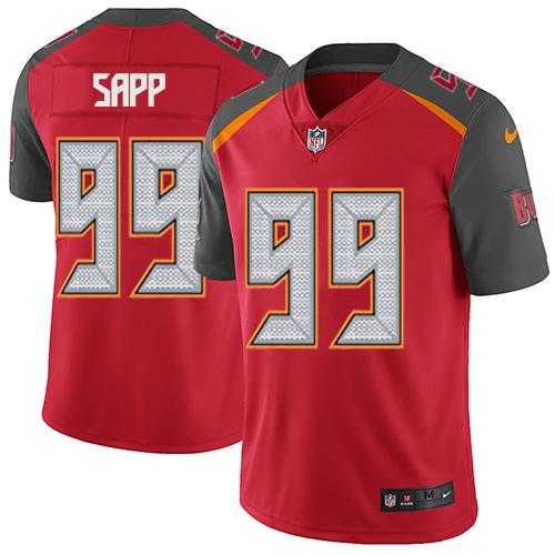 Youth Nike Tampa Bay Buccaneers #99 Warren Sapp Red Team Color Stitched NFL Vapor Untouchable Limited Jersey