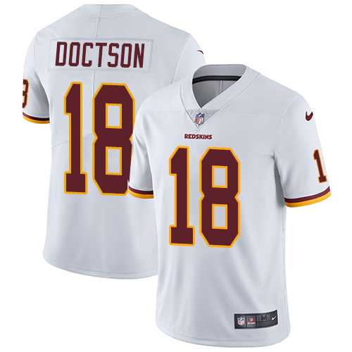 Youth Nike Washington Redskins #18 Josh Doctson White Stitched NFL Vapor Untouchable Limited Jersey