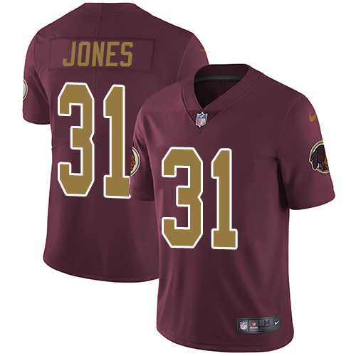 Youth Nike Washington Redskins #31 Matt Jones Burgundy Red Alternate Stitched NFL Vapor Untouchable Limited Jersey