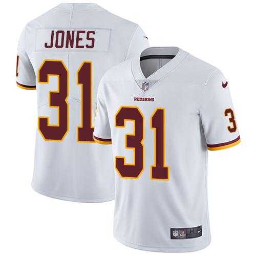 Youth Nike Washington Redskins #31 Matt Jones White Stitched NFL Vapor Untouchable Limited Jersey