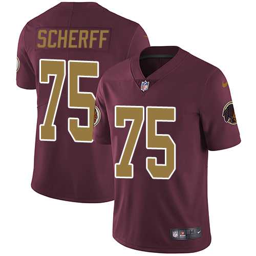 Youth Nike Washington Redskins #75 Brandon Scherff Burgundy Red Alternate Stitched NFL Vapor Untouchable Limited Jersey Youth Nike Washington Redskins #75 Brandon Scherff Burgundy Red Alternate Stitched NFL Vapor Untouchable Limited Jersey
