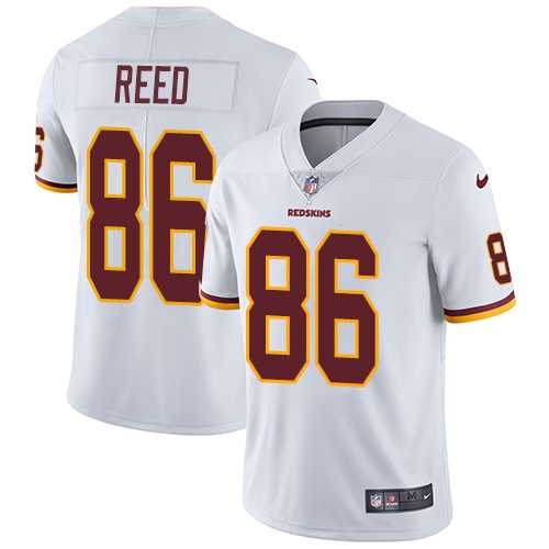 Youth Nike Washington Redskins #86 Jordan Reed White Stitched NFL Vapor Untouchable Limited Jersey