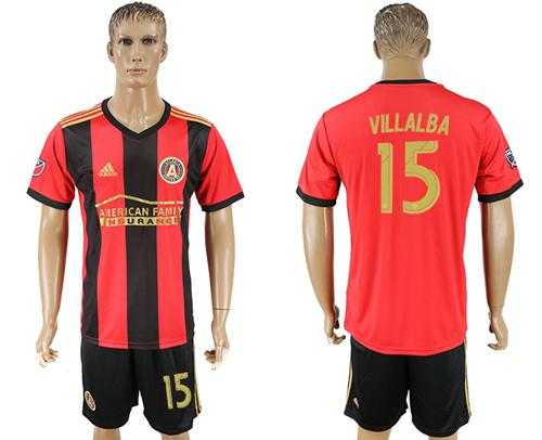 Atlanta United FC #15 Villalba Home Soccer Club Jersey