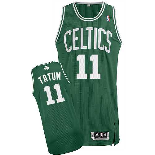 Boston Celtics #11 Jayson Tatum Green Stitched NBA Jersey Boston Celtics #11 Jayson Tatum Green Stitched NBA Jersey