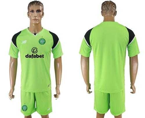 Celtic Blank Green Goalkeeper Soccer Club Jersey