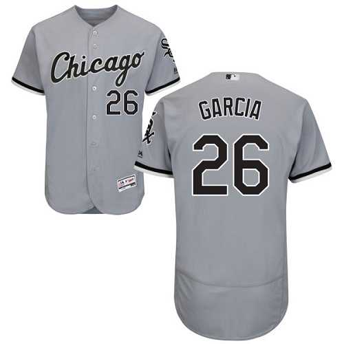Chicago White Sox #26 Avisail Garcia Grey Flexbase Authentic Collection Stitched MLB Jersey Chicago White Sox #26 Avisail Garcia Grey Flexbase Authentic Collection Stitched MLB Jersey
