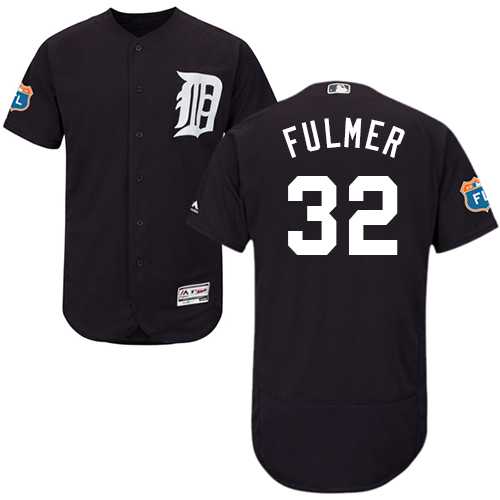 Detroit Tigers #32 Michael Fulmer Navy Blue Flexbase Authentic Collection Stitched MLB Jersey Detroit Tigers #32 Michael Fulmer Navy Blue Flexbase Authentic Collection Stitched MLB Jersey