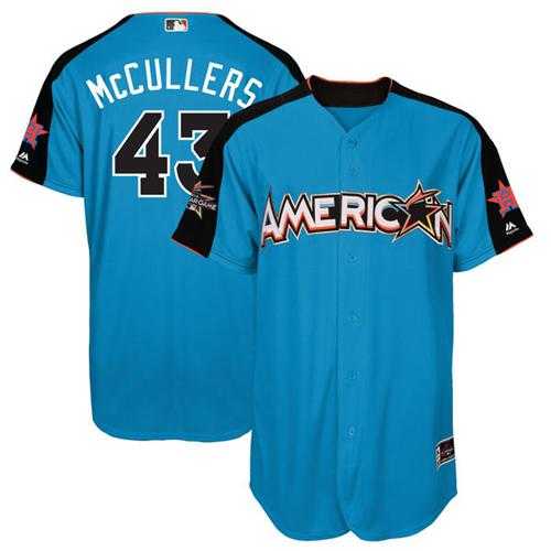 Houston Astros #43 Lance McCullers Blue 2017 All-Star American League Stitched MLB Jersey