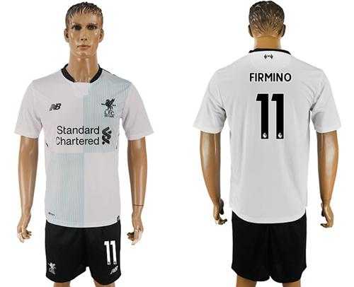 Liverpool #11 Firmino Away Soccer Club Jersey