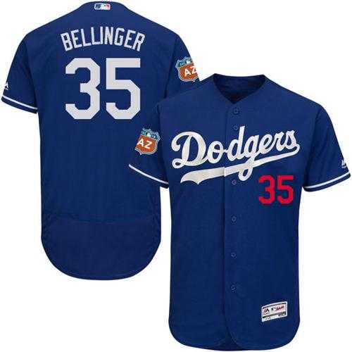 Los Angeles Dodgers #35 Cody Bellinger Blue Flexbase Authentic Collection Stitched Baseball Jersey